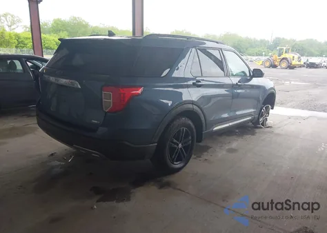 2020 Ford Explorer Xlt из США, поврежденный, VIN 1FMSK8DH3LGB16687